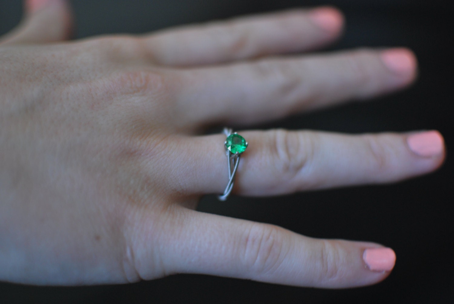 Guitar String Engagement or Purity Ring May