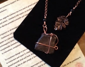 Magnetized Lodestone Pendulum To Clear, and manipulate Energy work EMF, protect from EMP Seal Reiki and crystal healing work!