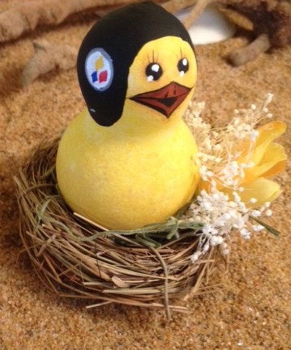Items similar to Pittsburgh Peep Steeler gourd Easter basket gift nfl