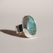 Turquoise Gemstone Sterling Silver Unisex Handmade Ring