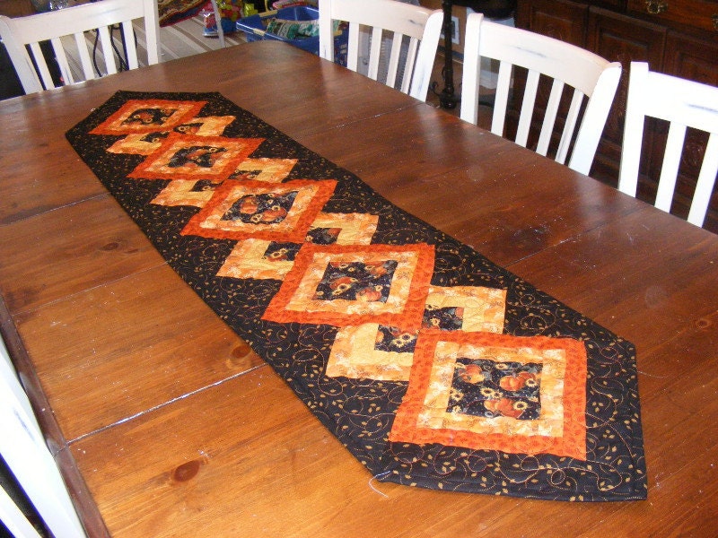 Items similar to extra large fall table runner on Etsy