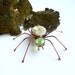 Handmade Stone and Glass Spider Rocky Perfect Gift for Entomologists and Bug Lovers