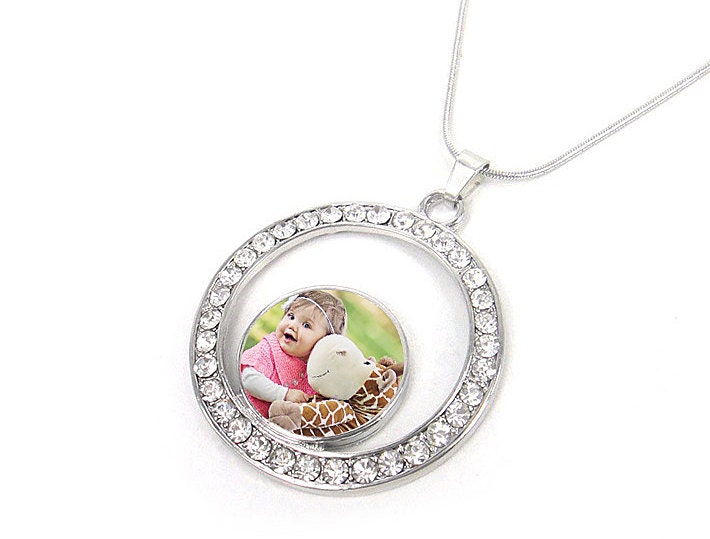Memory Necklace Personalized Photo Necklace Pendant by Pics2Jewels