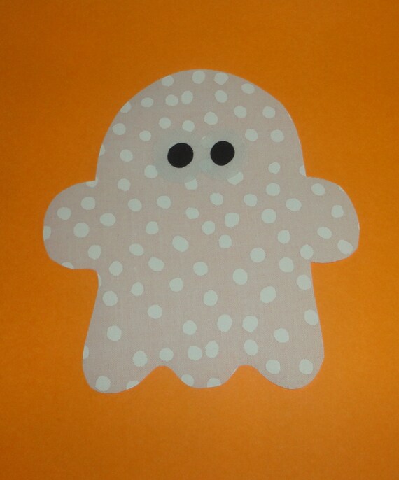Items similar to Iron On Applique.... GHOST With Eyes on Etsy