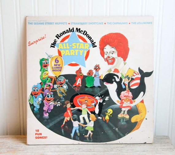 ronald mcdonald glitter pop vinyl