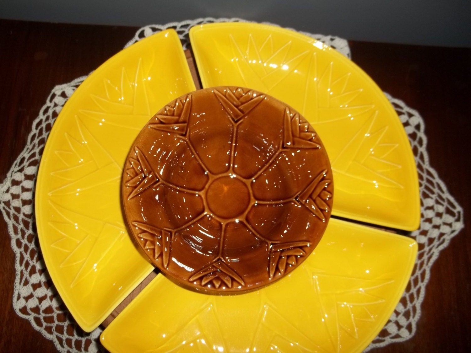 Vintage Lazy Susan Haute Juice