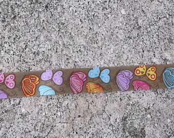 7/8" Butterflies Ribbon - 3 Yards