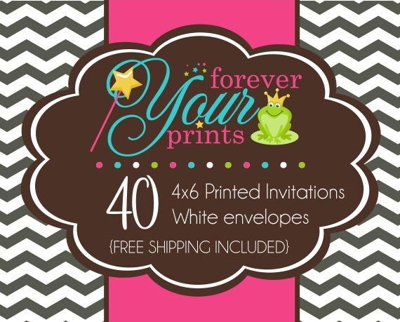 40 Professionally Printed 4 x 6 Cards - PRINTING SERVICE Il_570xn