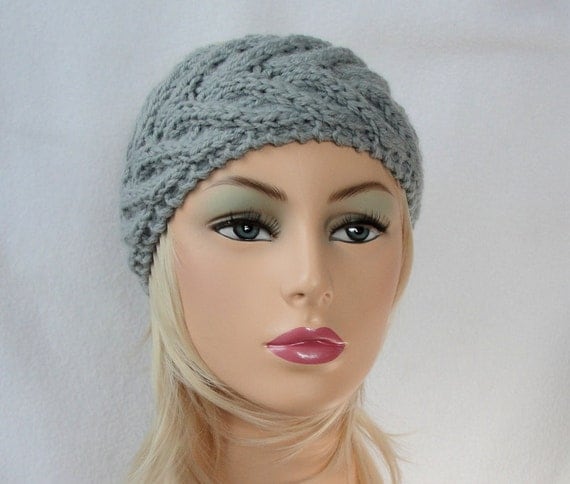 Knit Ear Warmer Pattern Knit Headband pattern by longbeachdesigns