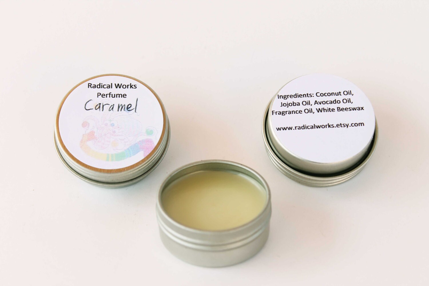 Caramel Solid Perfume Scented Natural Perfume Cologne