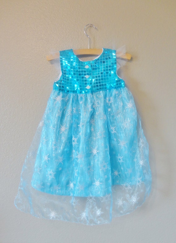 ON SALE Frozen Elsa dress costume 3t Let It Go by heartcard