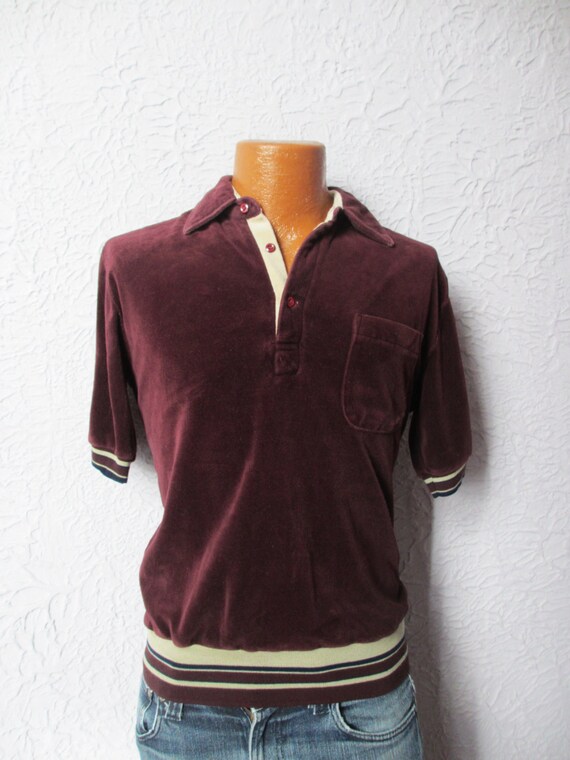 vintage velour shirt