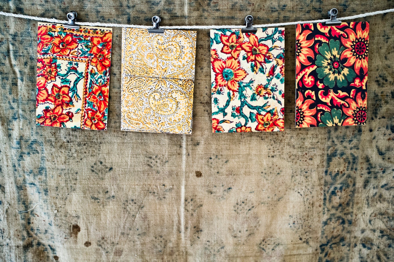 Postcard Stationery Set Eight Cards Envelopes by vintagefables