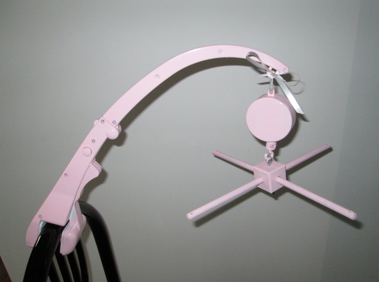 Crib Mobile Kit Pink or Custom Colors Attachement Arm