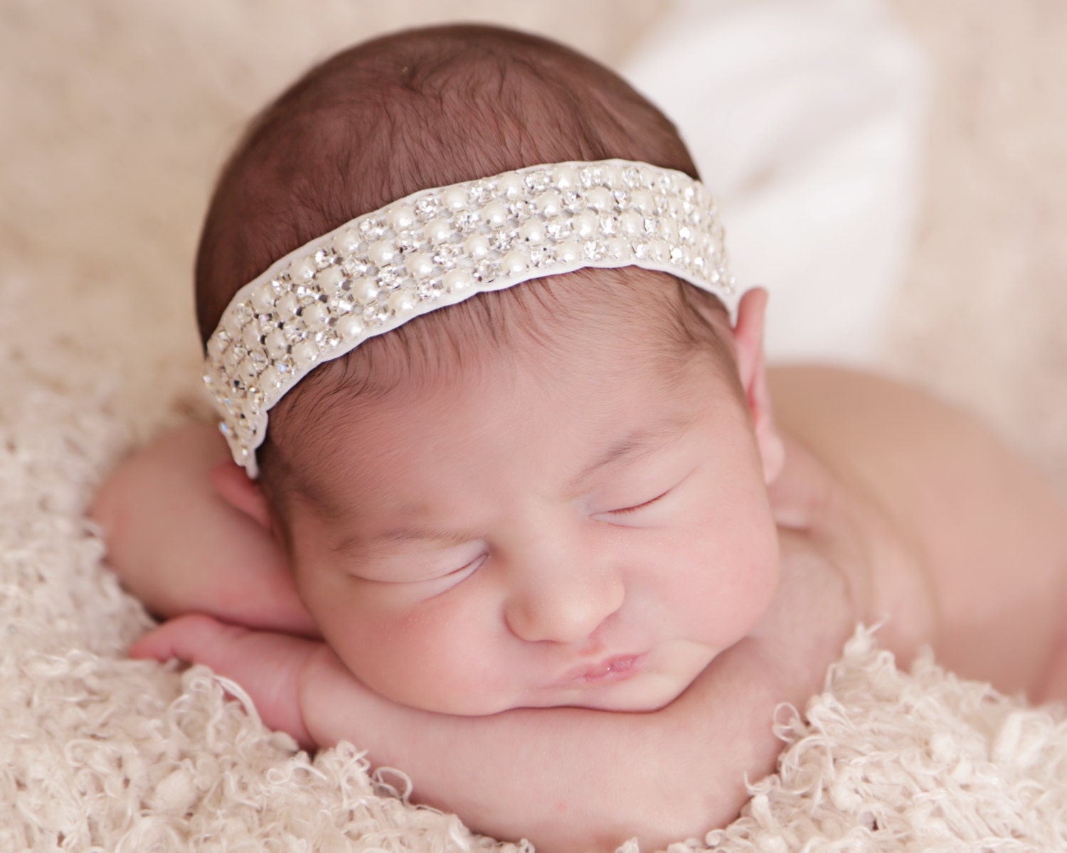 Newborn headband infant headband baby headbands rhinestone