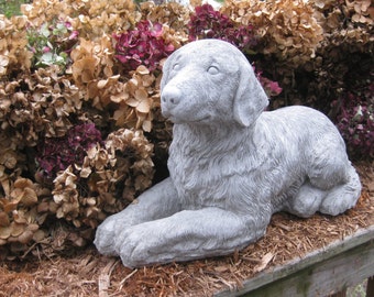 labrador angel statue