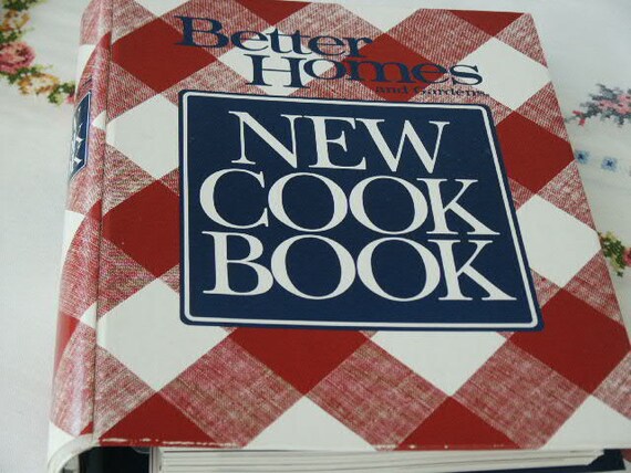 Better Homes and Gardens New Cook Book 1989 10th Printing