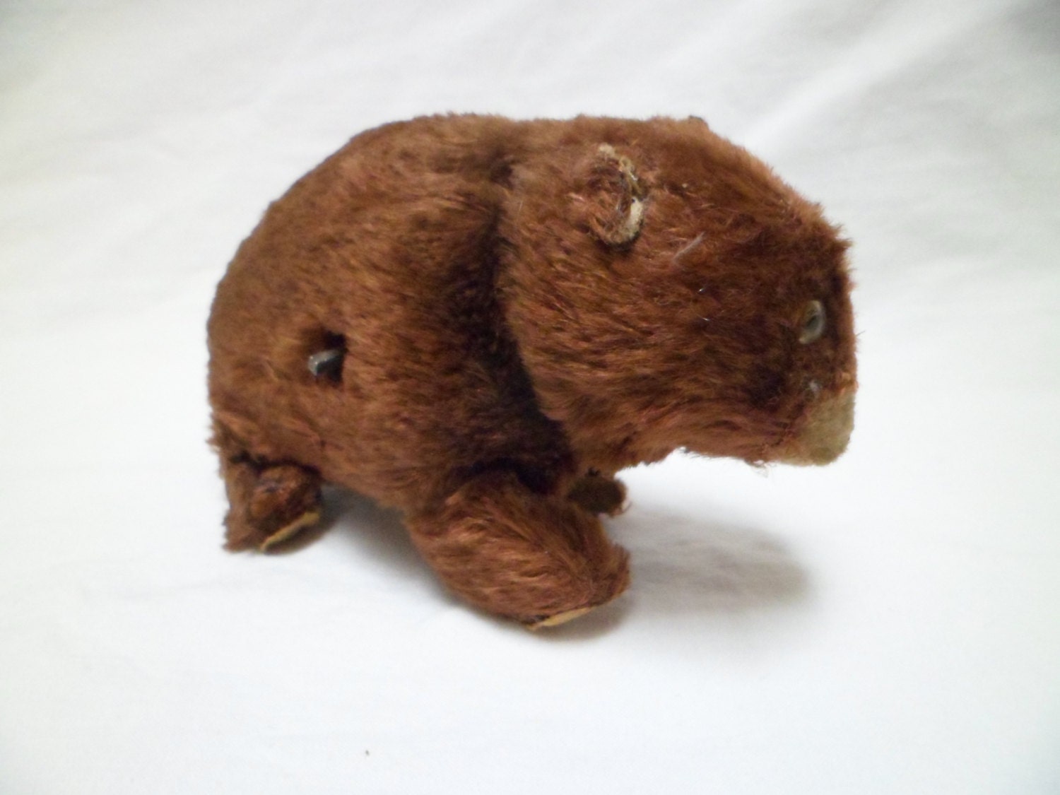 Old Tin Wind Up Bear From Modern Toys Made In Japan