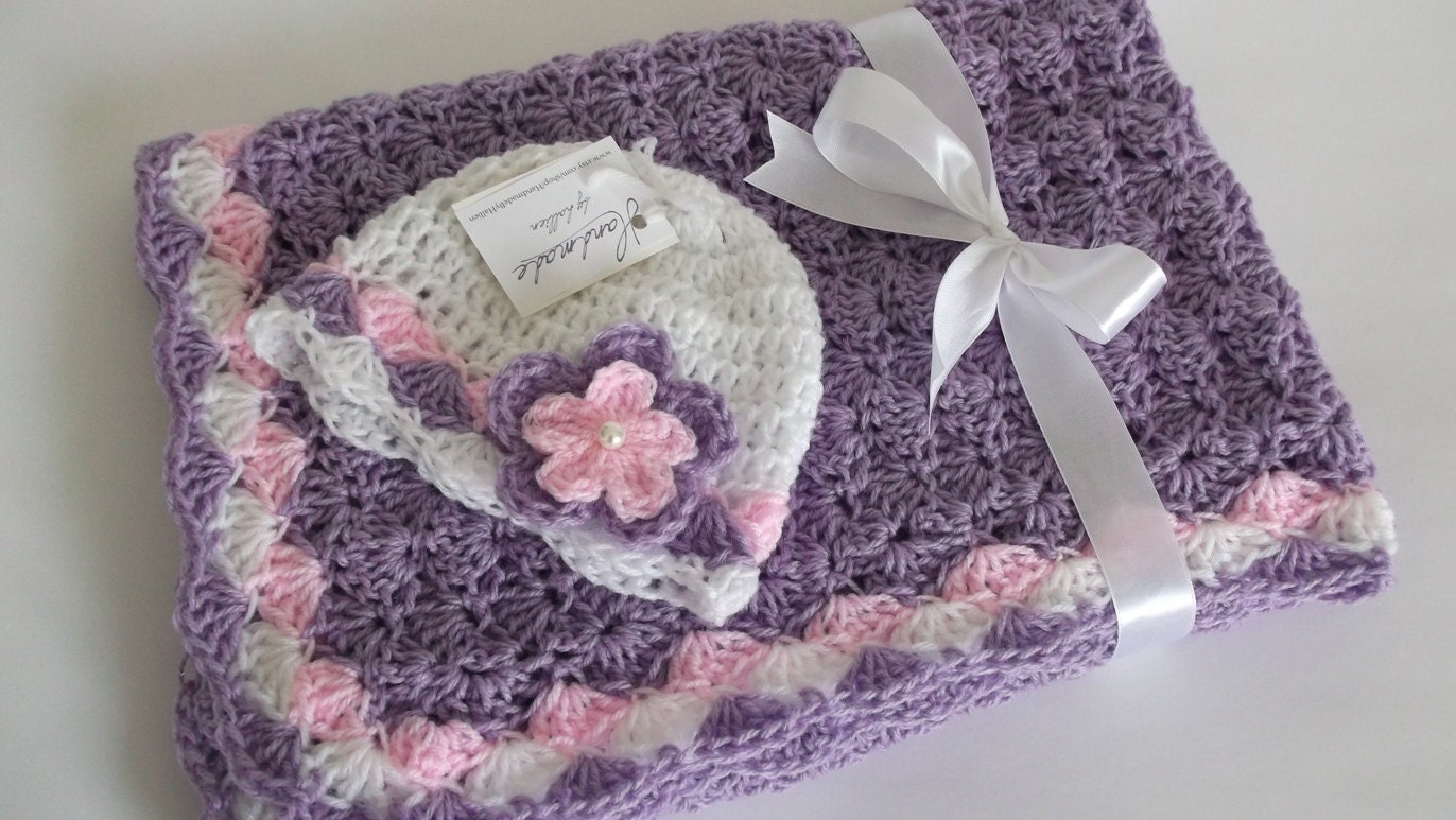 Lavender Purple Baby Blanket | Beautiful Photo Props