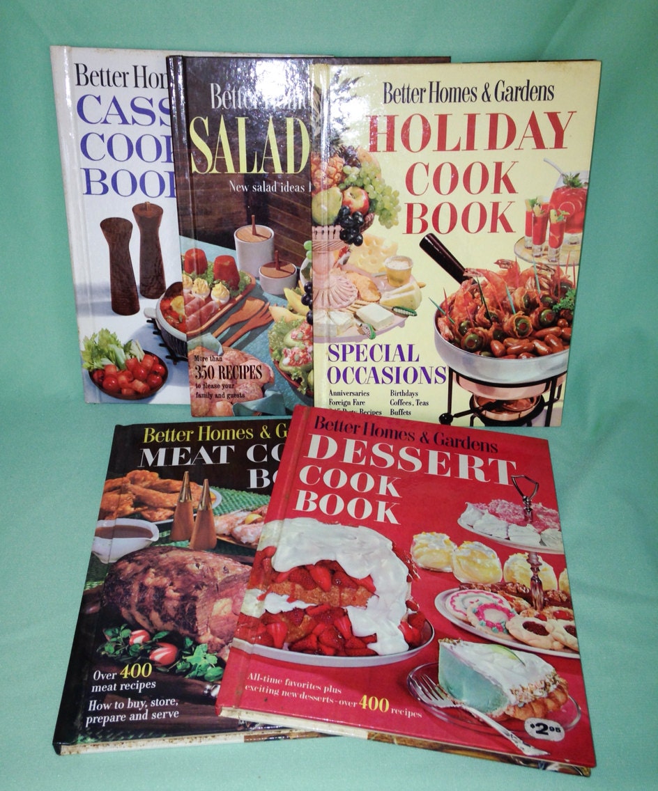 Better Homes and Gardens cook book collection by tompkinsoriginal