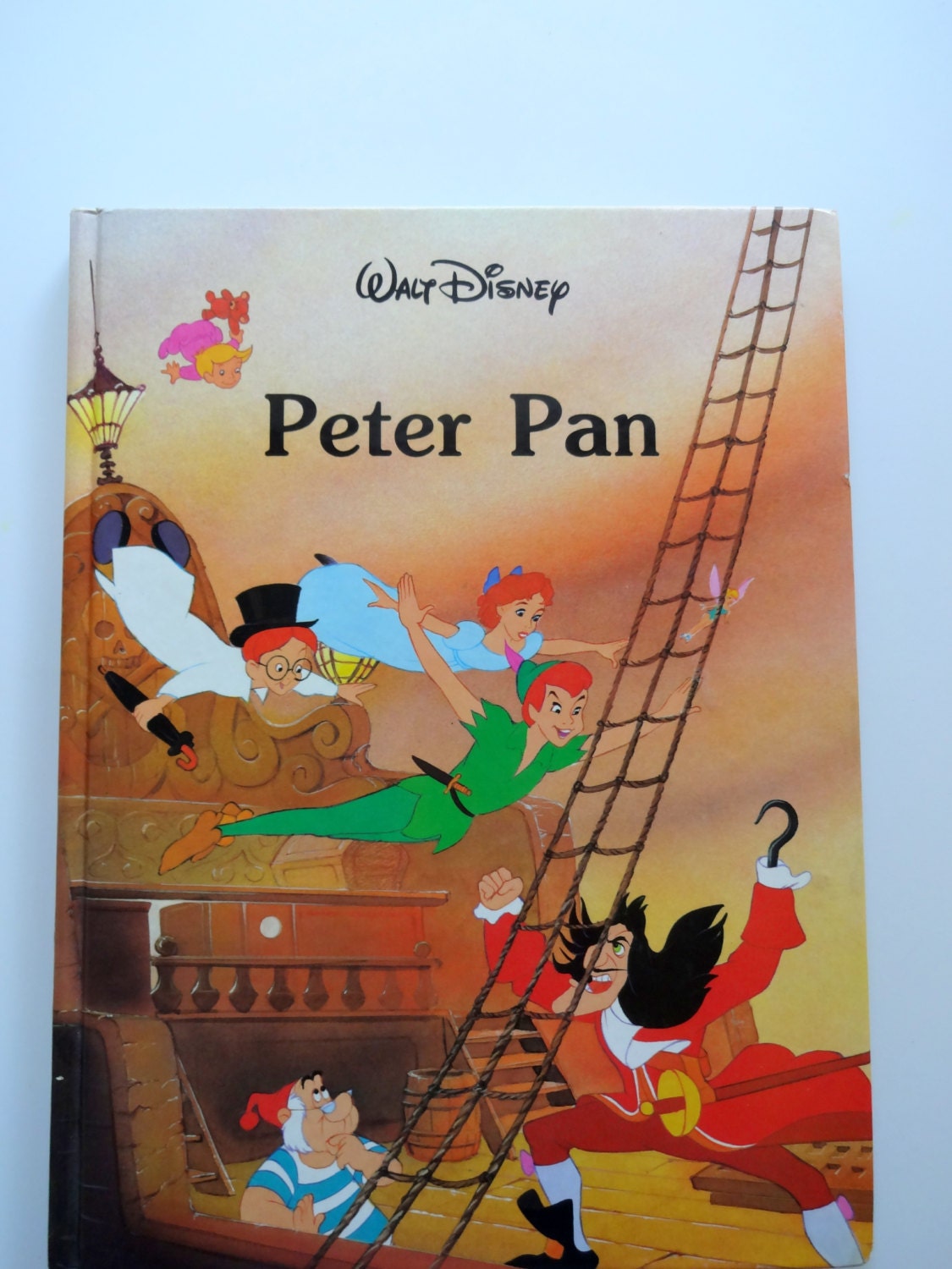 Vintage Walt Disney s Peter Pan Hardback by WylieOwlVintage