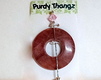 MGS-580 Rhodonite Shawl Pin