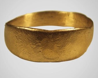 Authentic Ancient Viking wedding Ring Band C.866-1067A.D. Size 9 (18.9mm)(Brr538)