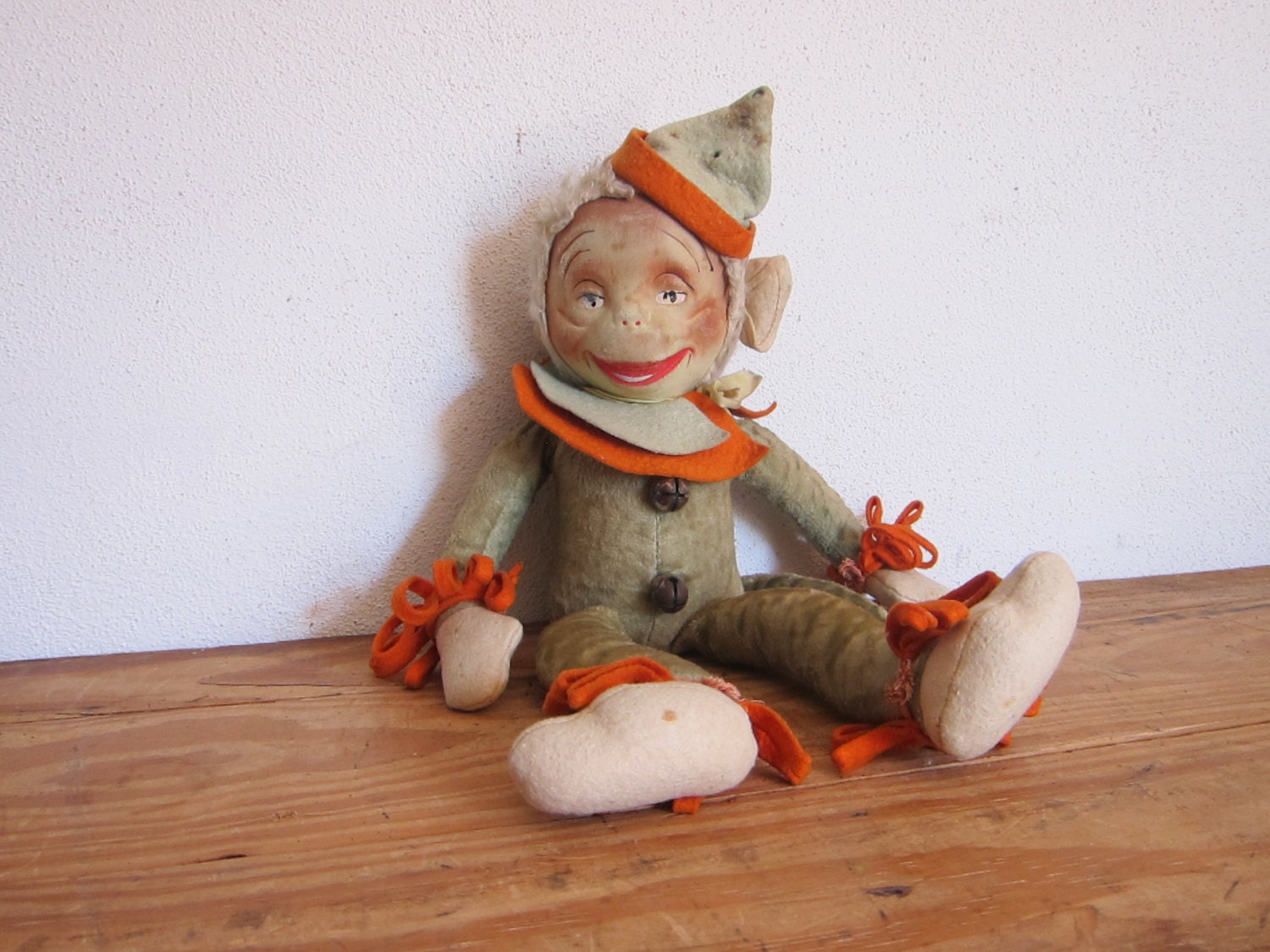 1940's stuffed monkey