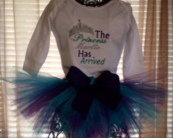 The Princess Has Arrived tutu set