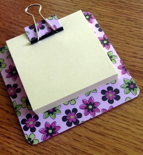 sticky note holder miniclip board memo holder