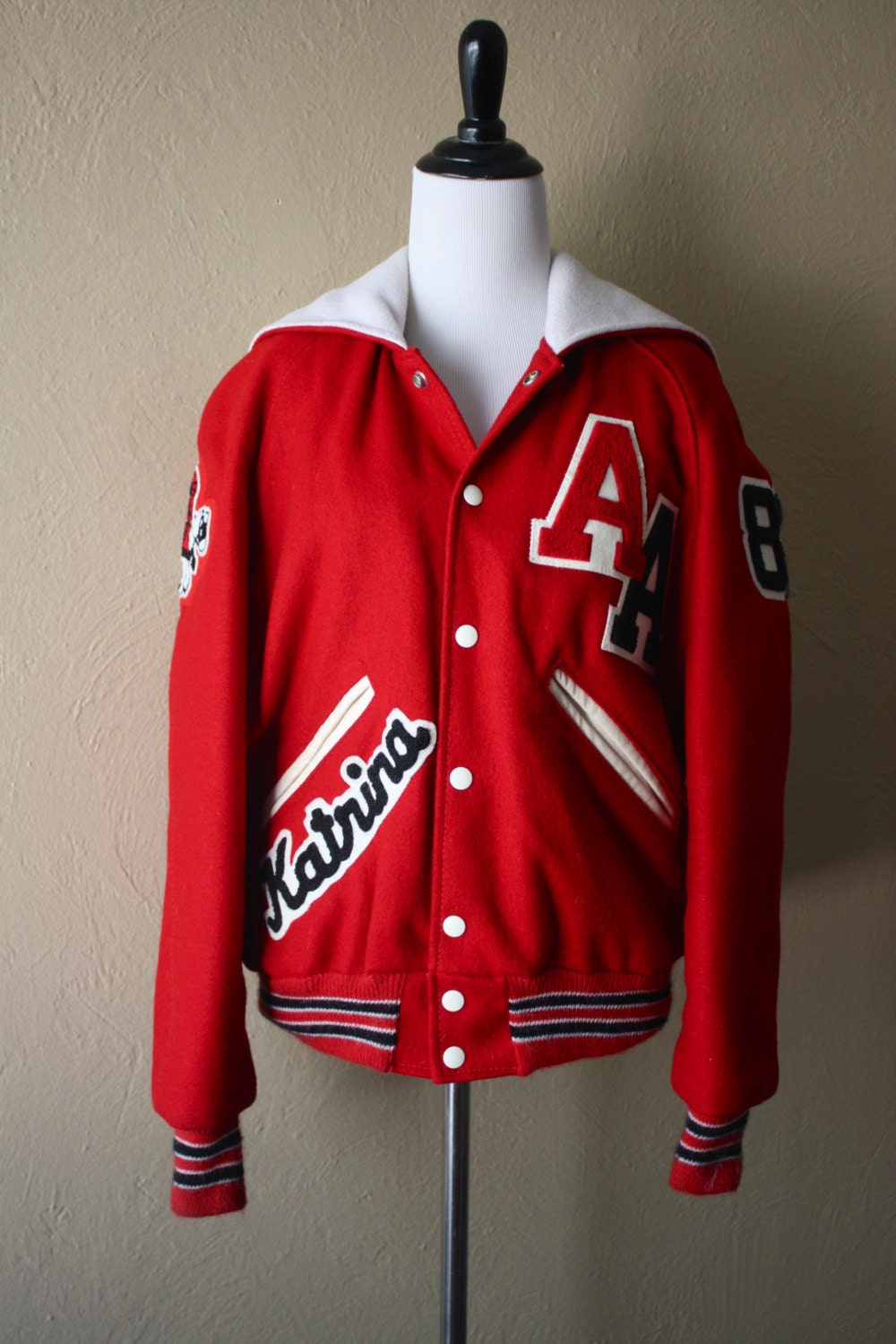 Vintage High School Letterman Jacket