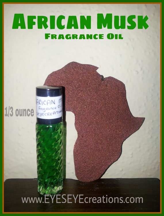 AFRICAN MUSK Fragrance Body Oil 1/3 ounce oz