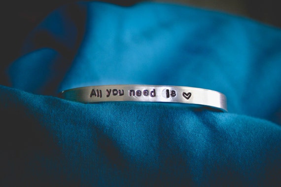 Hand-Stamped Personalized Bracelet