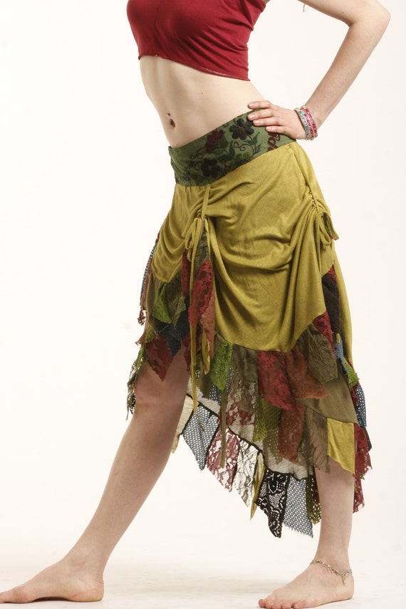 FLAMENCO SKIRT assorted colours wrap Skirt by GekkoBoHotique