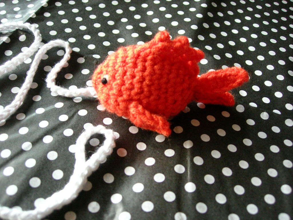 goldfish cat toy