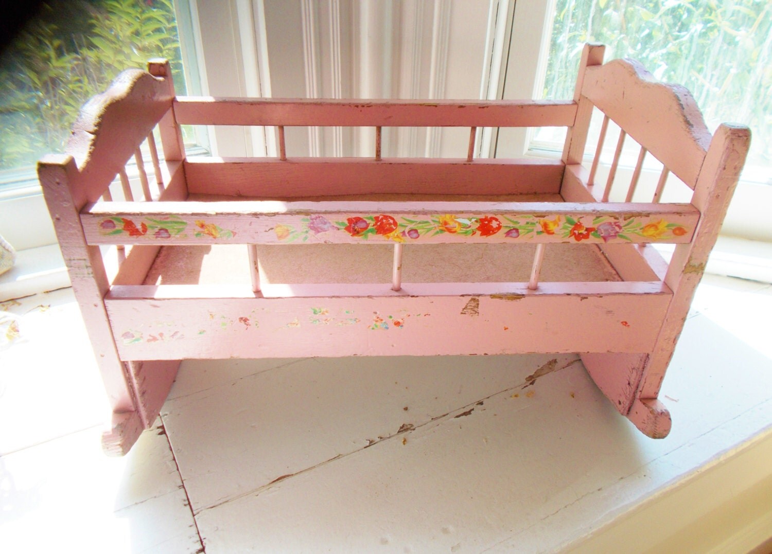 etsy doll cradle