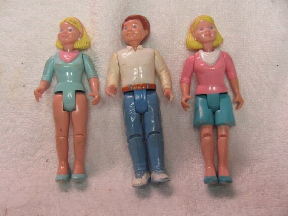 Vintage Teen Dolls Hard Plastic Toys Play House Dolls By AnnDan