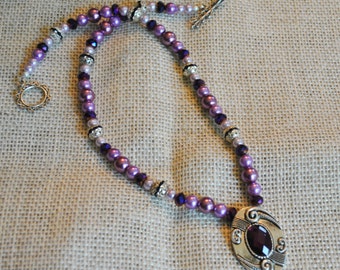 Popular items for purple beads on Etsy
