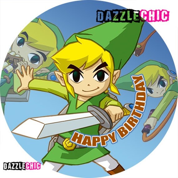 Link / Zelda Birthday Balloon