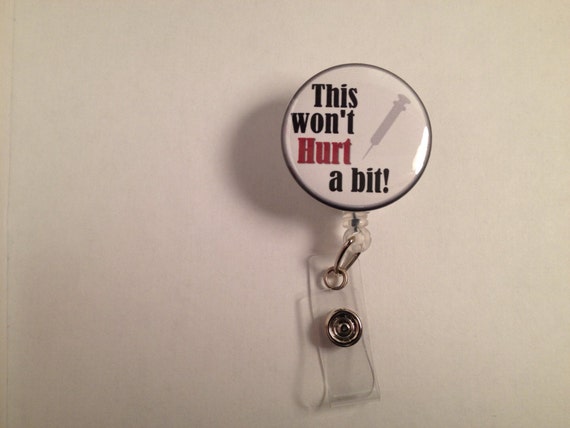 Items Similar To Medical Name Badge Reel Badge Holder