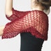 Burgundy Bolero, Hand Knit, Attractive,Elegant, Spring & Summer Fashion, Wedding accessories...