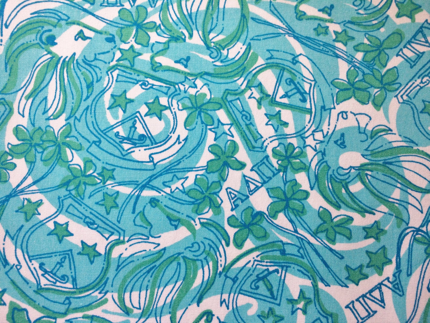 Lilly Pulitzer Sorority fabric/prints Shorely by FabricLillyStyle