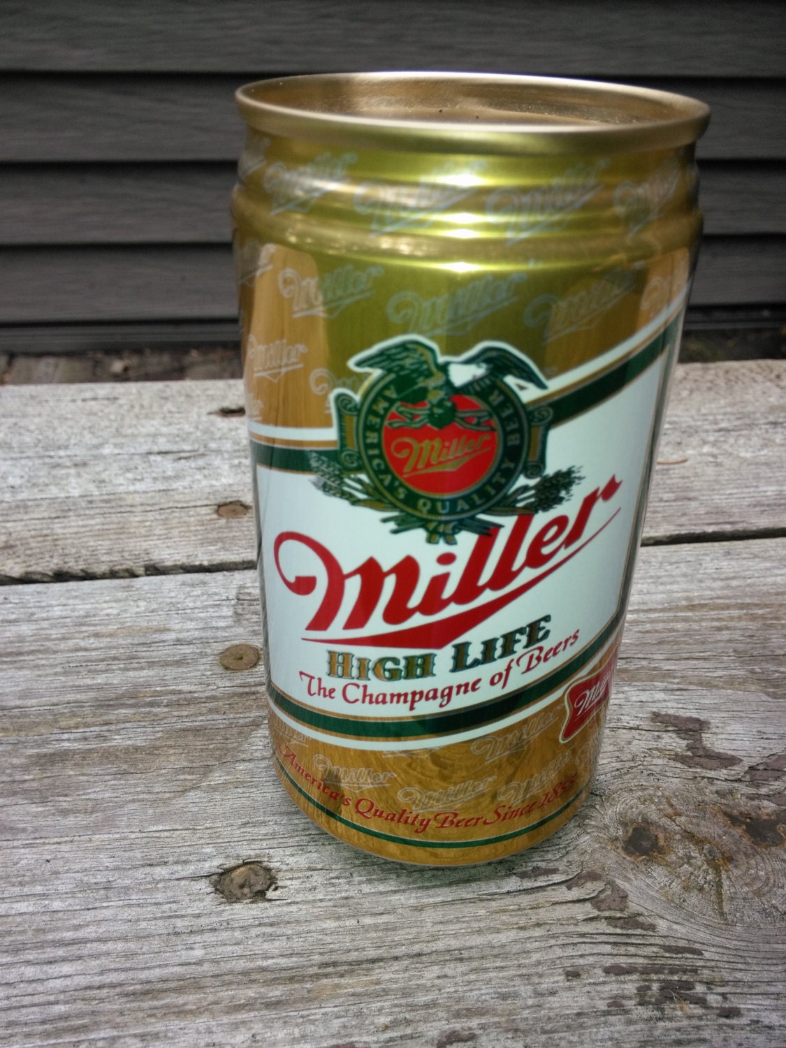 Vintage Miller Beer Can Bank