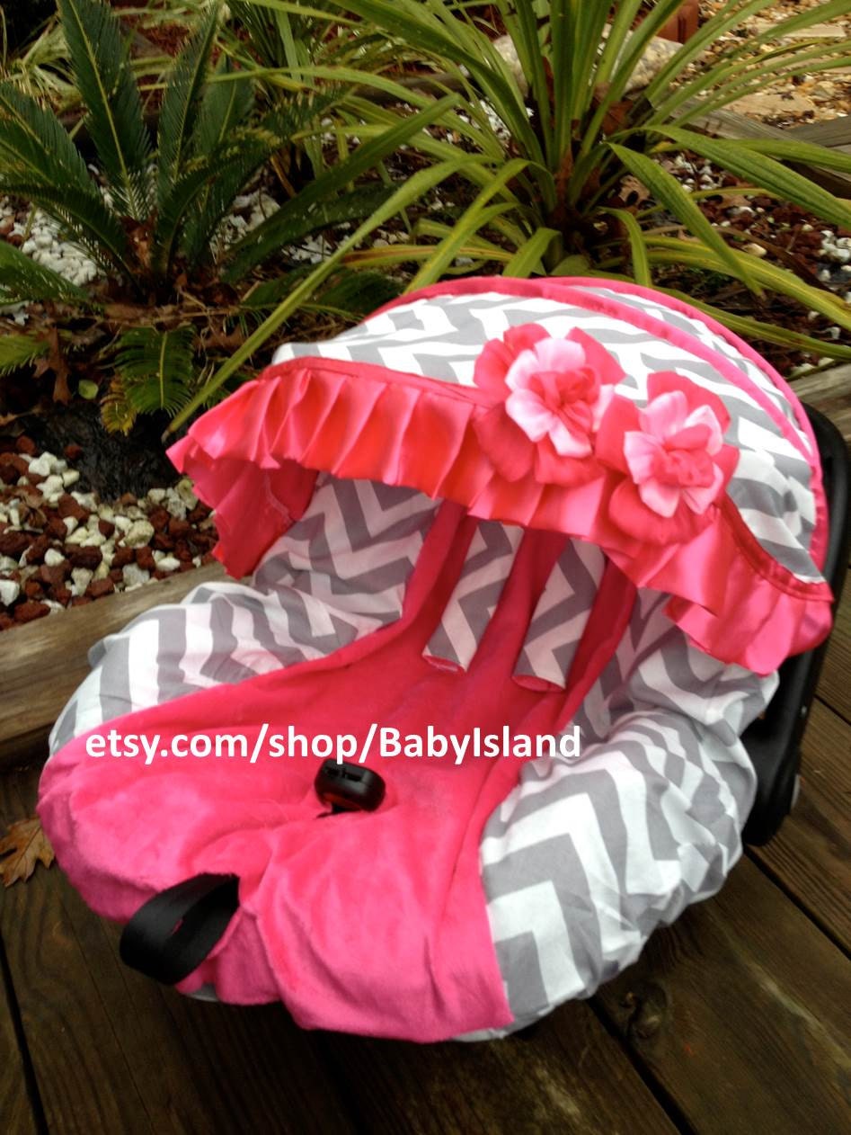 Baby Car Seat Cover Canopy Blanket Infant Car Seat by BabyIsland