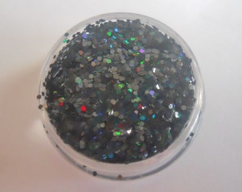 Items similar to Solvent Resistant Glitter Holographic Blue 1 Ounce ...