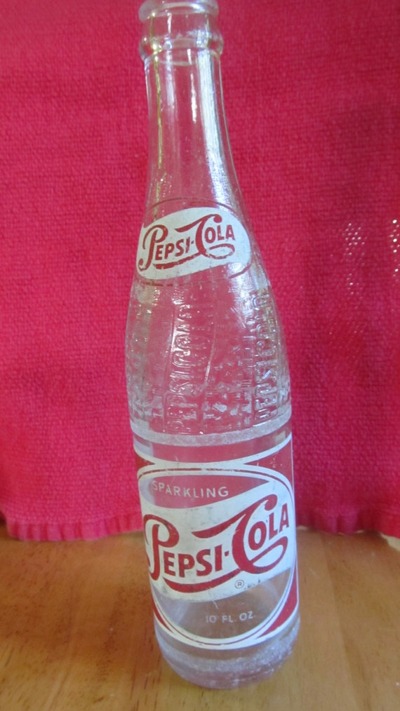 Vintage Circa 1950s Sparkling Pepsi Cola Soda by SandrasVeranda