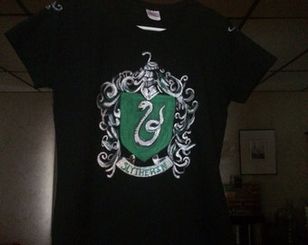 Slytherin Crest with Snape Quote Shirt