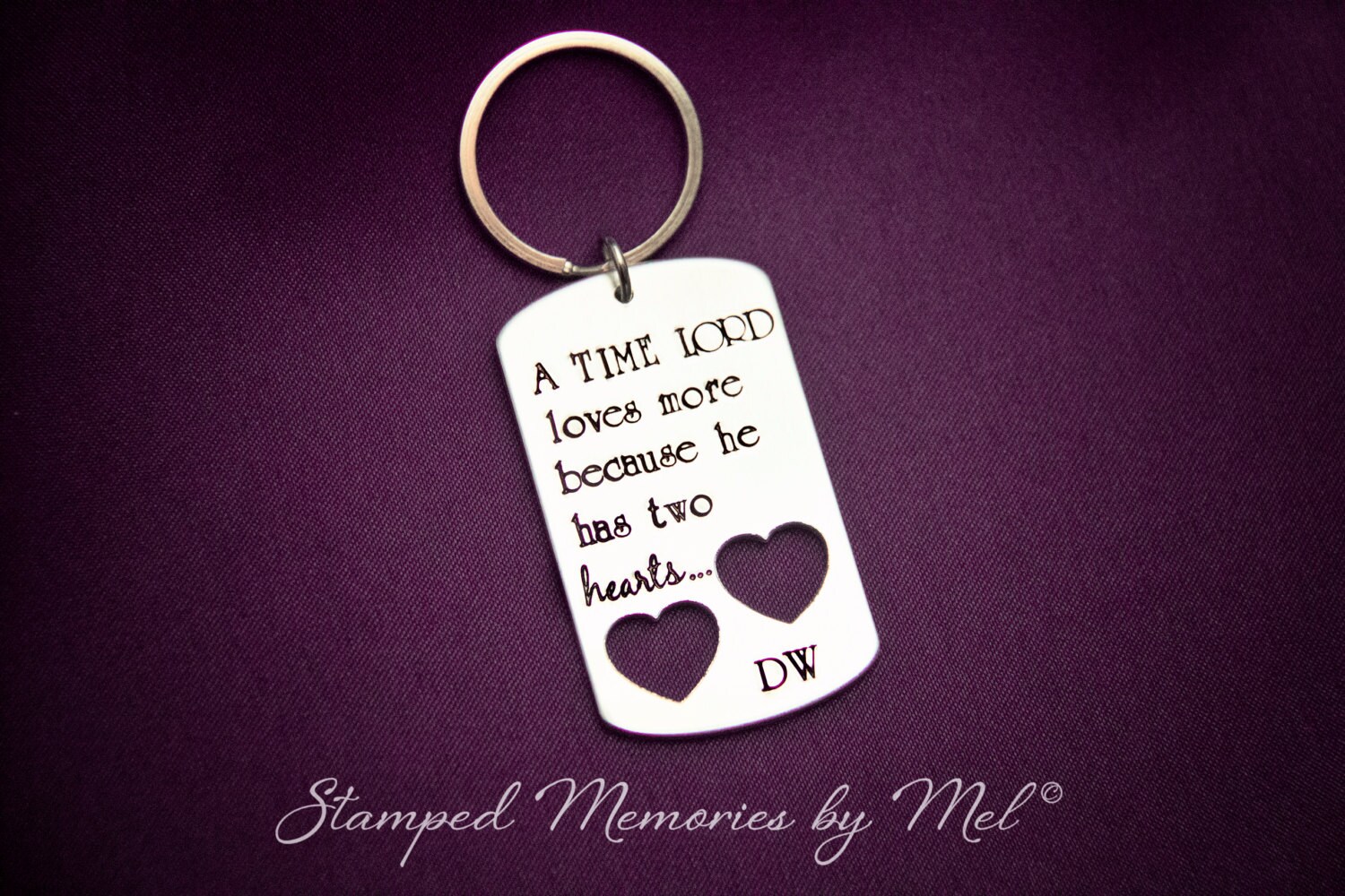 Time Lords Have Two Hearts Doctor Who by StampedMemoriesbyMel