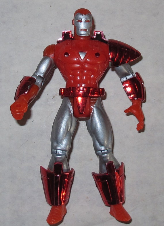 vintage action figure marvel comics 5 iron man