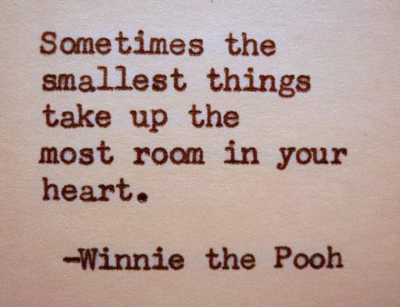 Valentines Day Card WINNIE THE POOH Quote Winnie the Pooh love quote ...